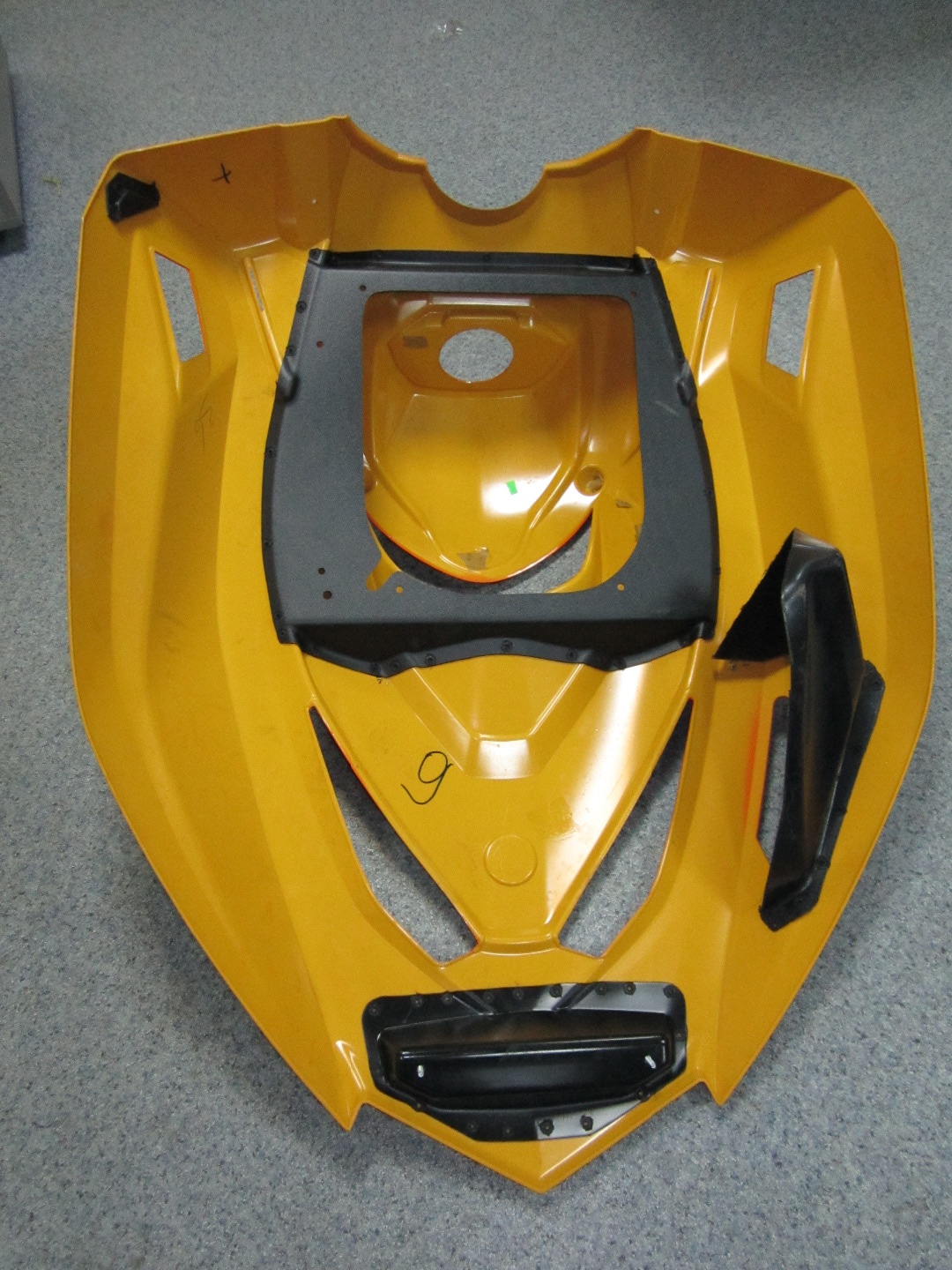 Капот сварной ТАЙГА Patrul 550 SWT RM черный