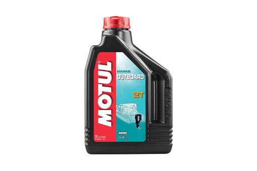 Масло MOTUL Outboard 2Т TC-W3 минеральное 2 л.