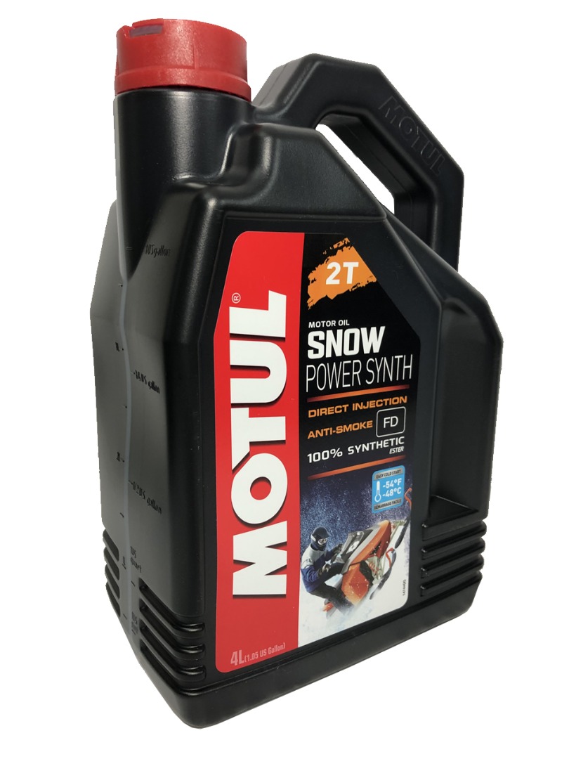 Масло MOTUL Snowpower 2T синтетика 4 л.