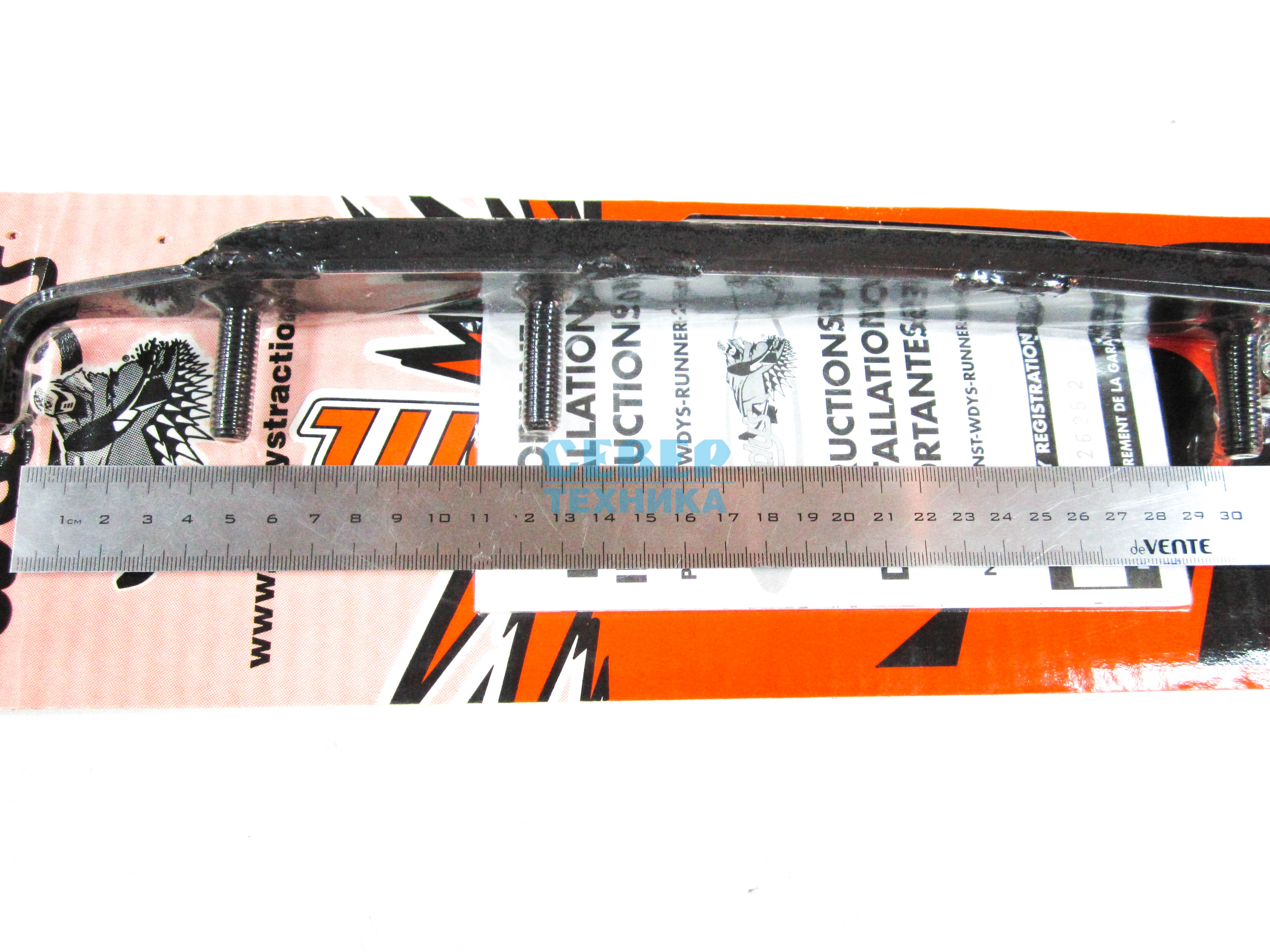 Конек лыжи "Woodys Dooly 4" 60 град. 1шт - двойной, вставка