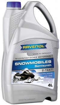 Масло RAVENOL Snowmobiles 2T п/синтетика 4 л.
