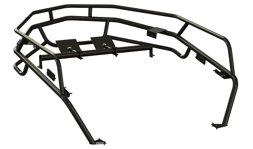 Бампер YAMAHA VK 540 III, IV, V  (трехлучевой)