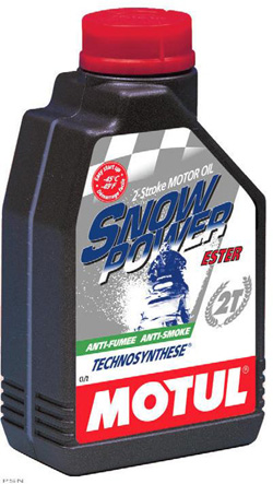 Масло MOTUL Snowpower 2T п/синтетика 1 л.