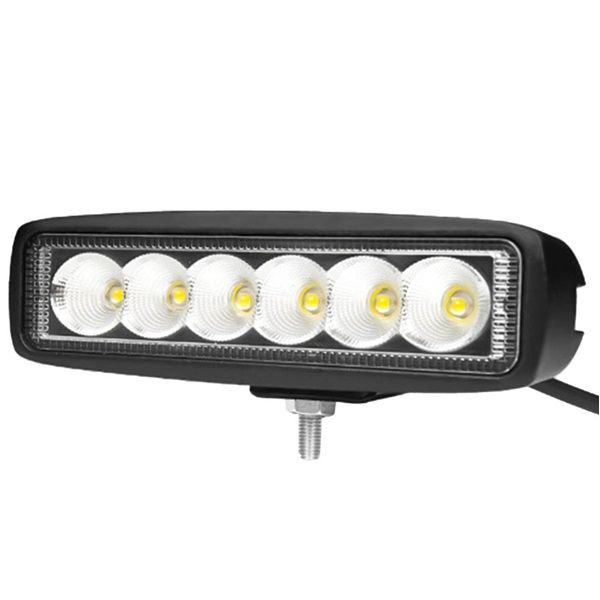 Фара светодиодная плоская 18W 12-24V