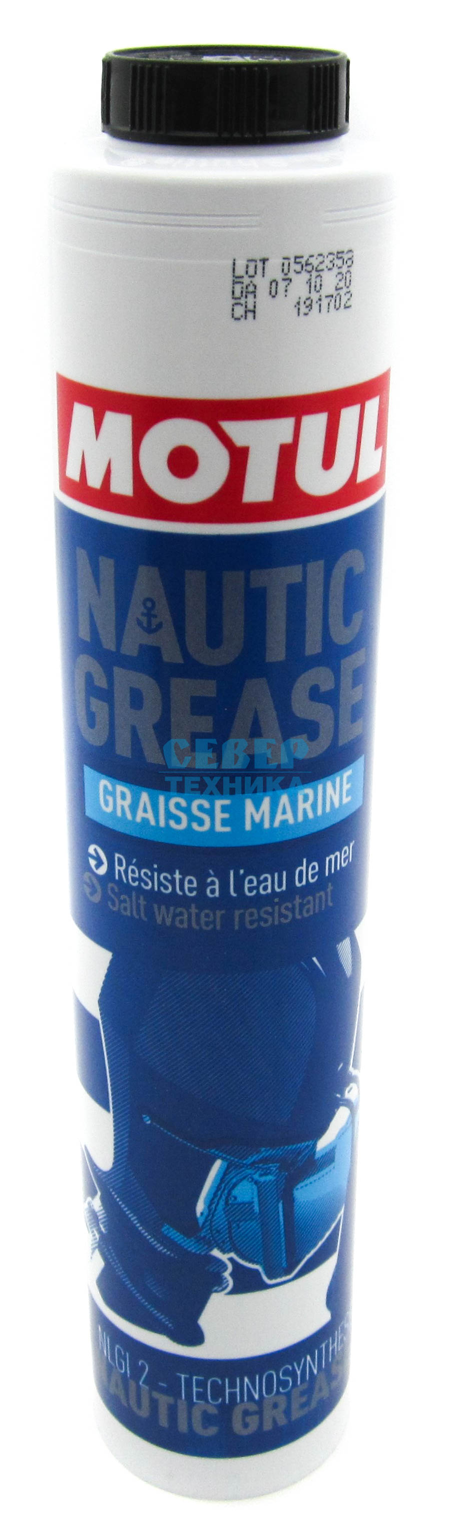 Смазка MOTUL Nautic Grease 0,400 л (водомет, поворотный механизм)