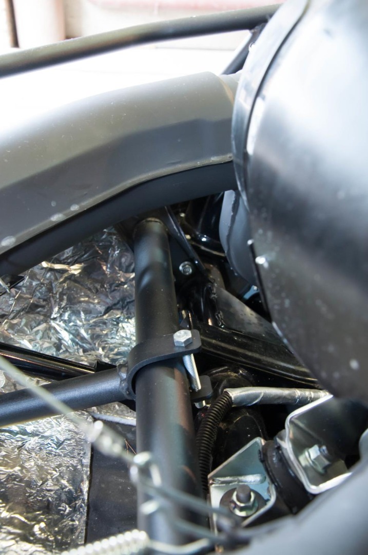 Бампер YAMAHA VK 540 III, IV, V  (трехлучевой)