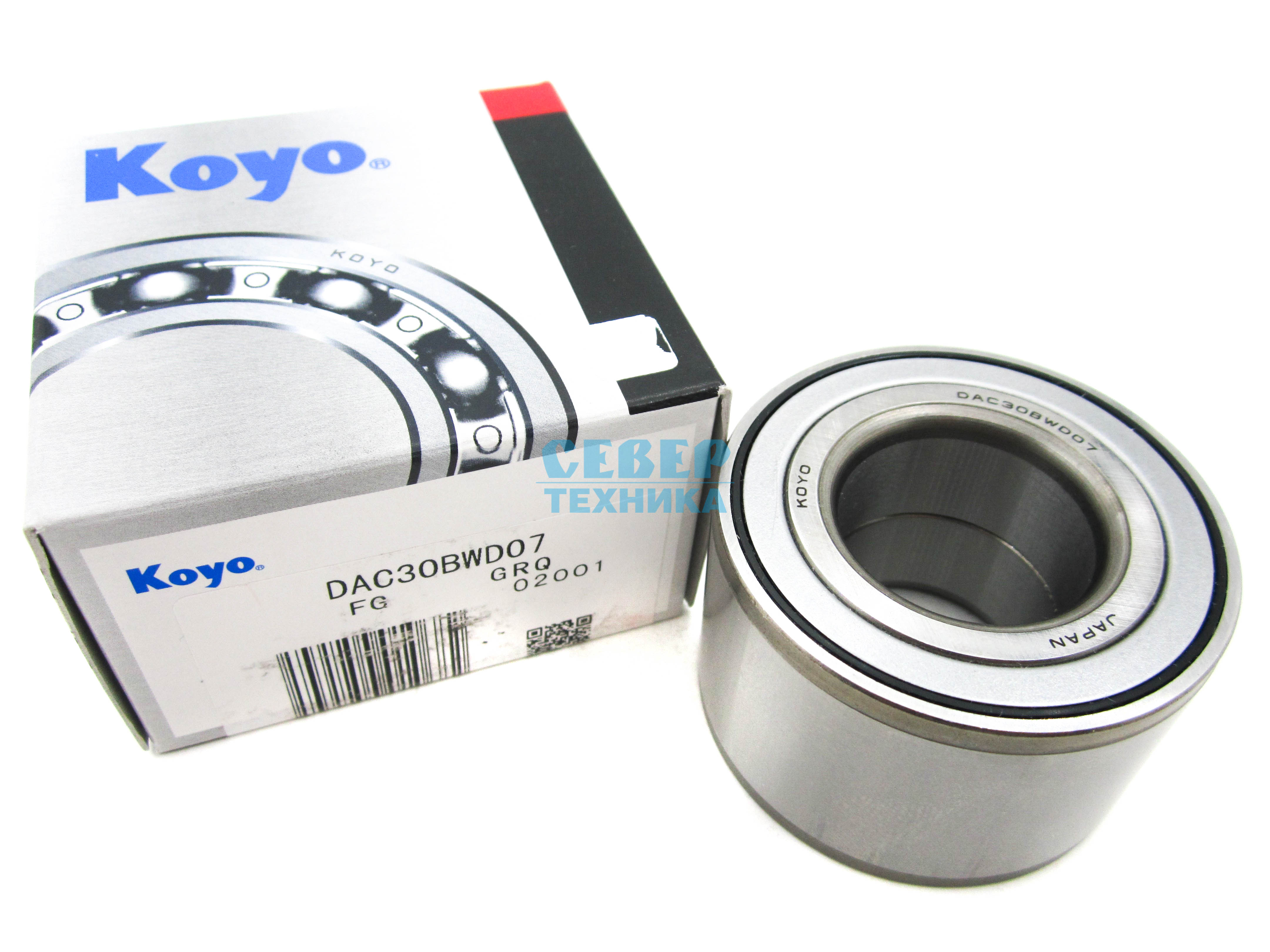 Подшипник ступичный ATV 30BWD07 KOYO Can-Am Outlander 400-100 (30x60x37)
