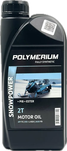 Масло POLYMERIUM SNOWPOWER 2T синтетика 1 л.