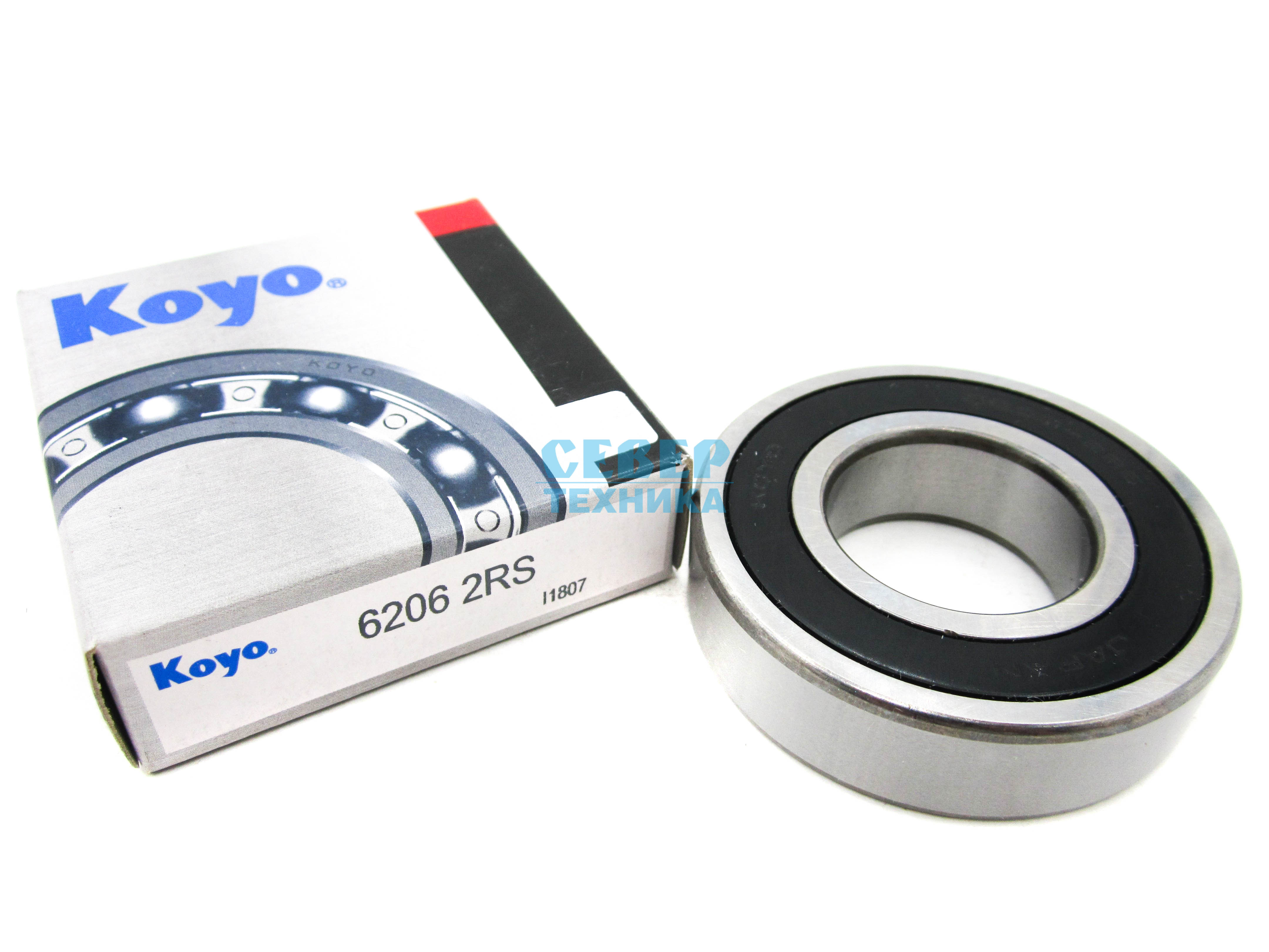 Подшипник ступичный ATV 6206-2RS KOYO STELS 500 K\GT, STELS Dominator, YAMAHA Rino