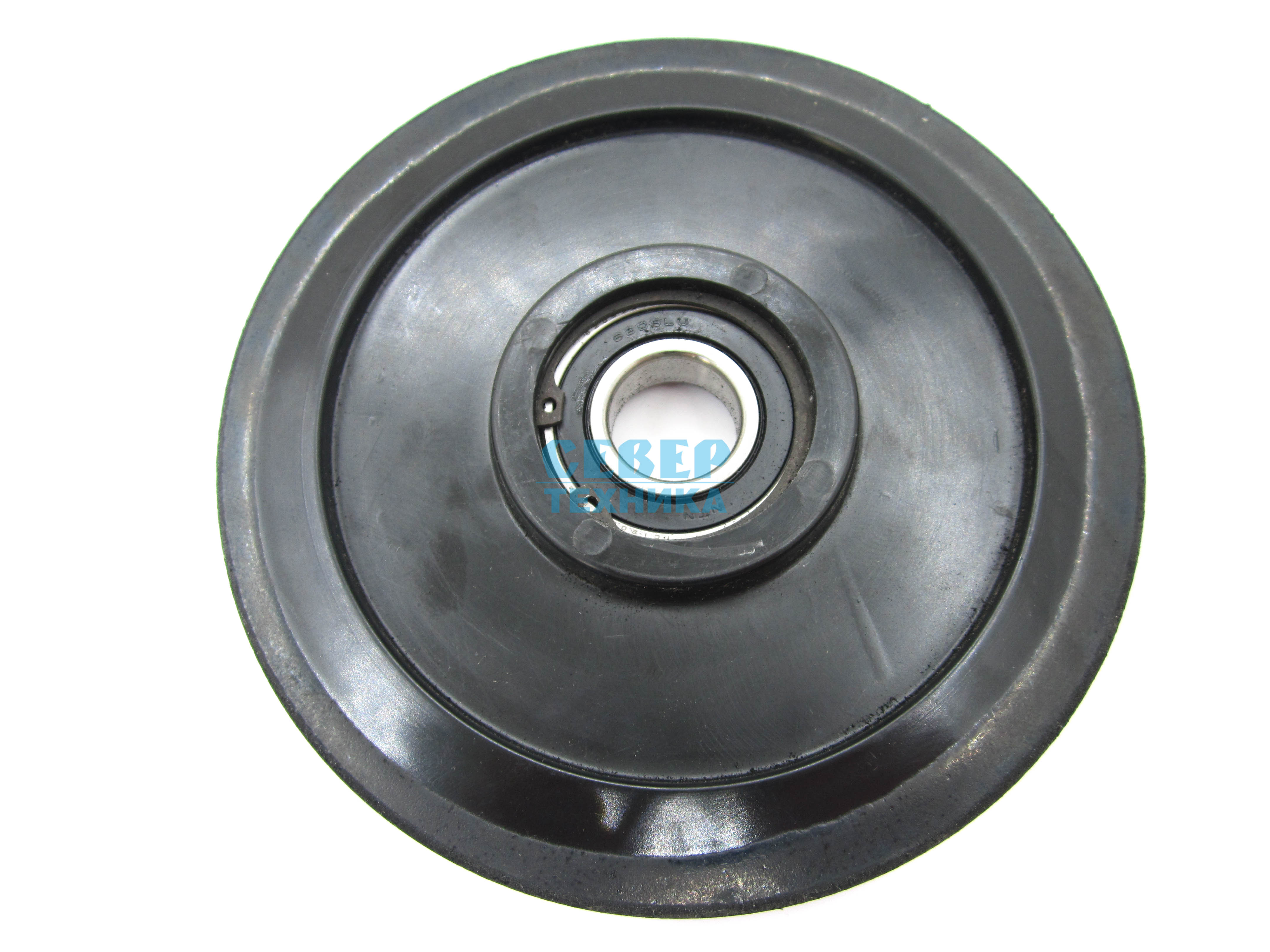 Каток YAMAHA VK 540 (D наружный 178 мм, внутренний 52 мм, черный, PPD/WPS) подшипник 6205