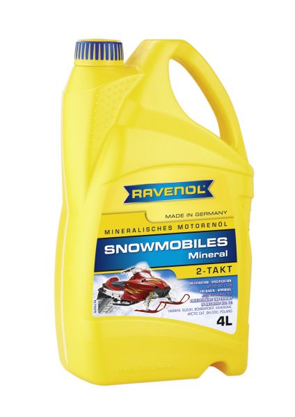 Масло RAVENOL Snowmobiles 2T минеральное 4 л.