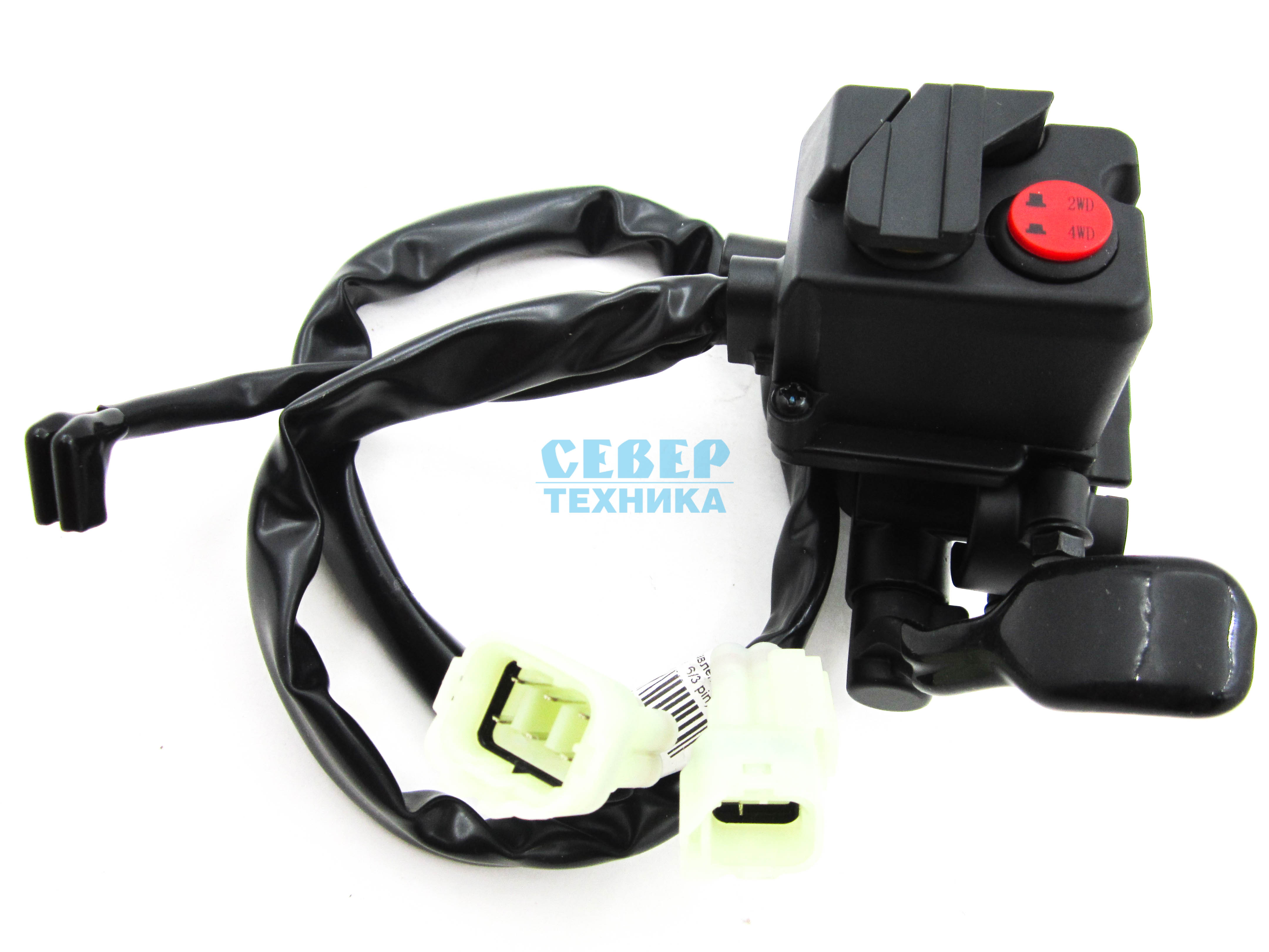 Блок управления в сборе, правый (разъемы 6/3 pin) ATV СФ 500, X5 H.O, X6, X8