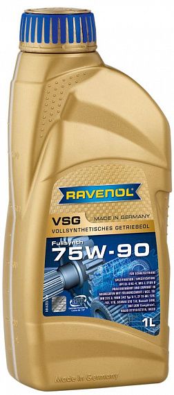 Масло RAVENOL трансмиссионное VSG 75W-90 API GL 1 л. (в кор. 12 шт)