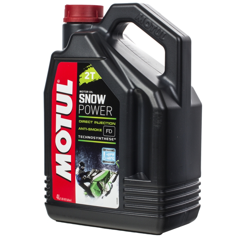 Масло MOTUL Snowpower 2T п/синтетика 4 л.