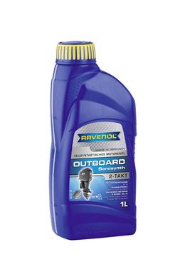 Масло RAVENOL Outboard 2Т TC-W3 п/синтетика 1 л.