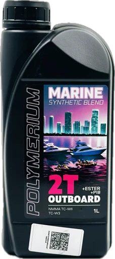Масло POLYMERIUM OUTBOARD 2T п/синтетика 1 л.