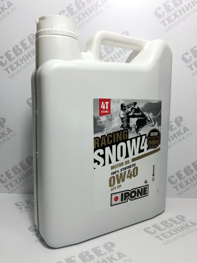Масло IPONE Snow Racing 4T (синтетика) 4л.