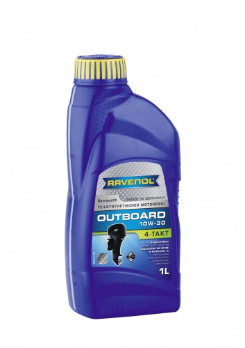 Масло RAVENOL Outboard 4T 10W-30 п/синтетика 1 л.