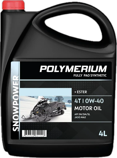 Масло POLYMERIUM SNOWPOWER 0W-40 4Т 1 л.