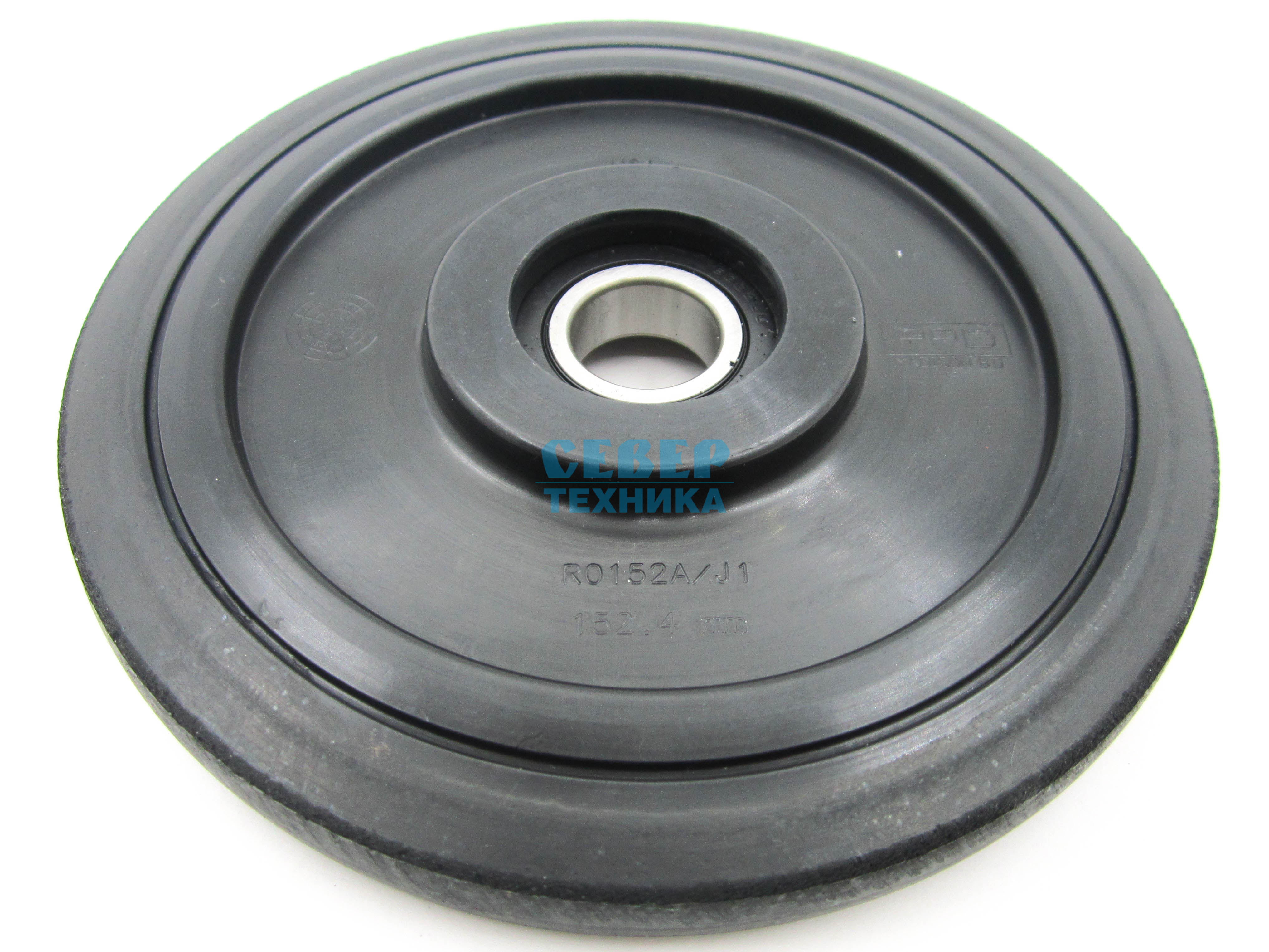 Каток YAMAHA VK 540-4/5 (D наружный 152 мм, внутренний 42 мм, черный, PPD) подшипник 6004