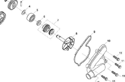 Манжета помпы ATV СФ 500, X6, X4, X8