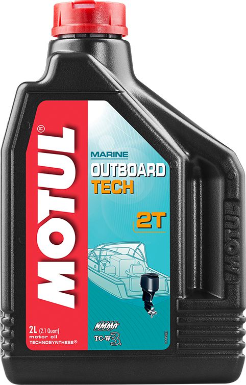 Масло MOTUL Outboard TECH 2Т TC-W3 п/синтетика 2 л.