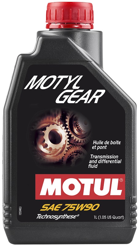 Масло MOTUL трансмиссионное Gear 75W-90 п/синтетика 1 л. (в кор. 12 шт)