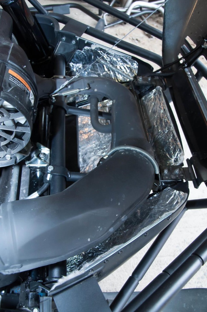 Бампер YAMAHA VK 540 III, IV, V  (трехлучевой)