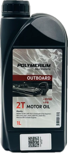 Масло POLYMERIUM OUTBOARD 2T синтетика 1 л.